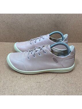 Keen Womens Lorelai ll Lace-Up Sneakers Size 9 Lavander Leather Casual Comfort